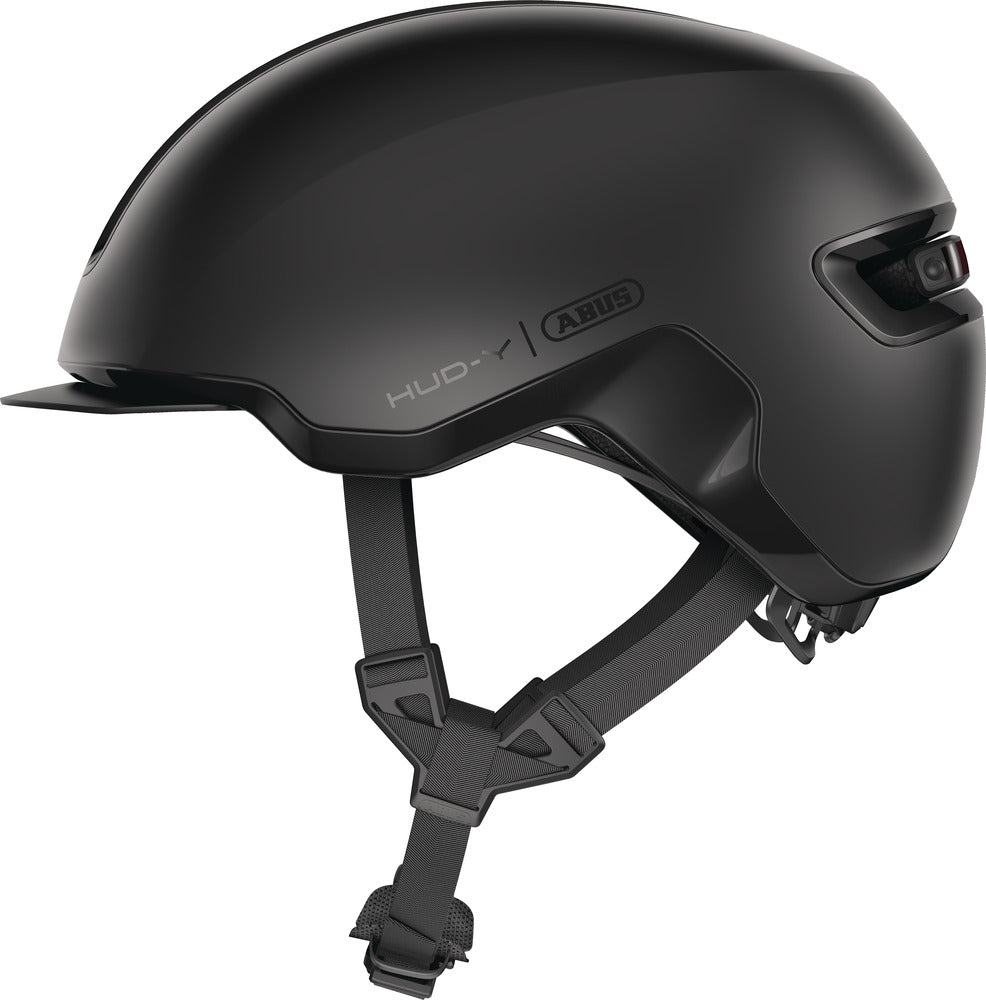 ABUS Hjelm HUD-Y velvet black - eCykler a/s 