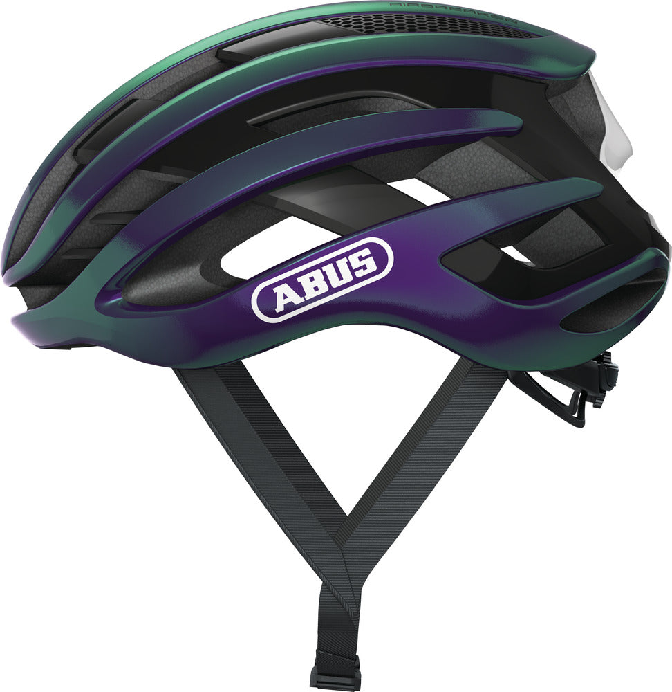 Abus Hjelm AirBreaker flip flop purple - eCykler a/s 