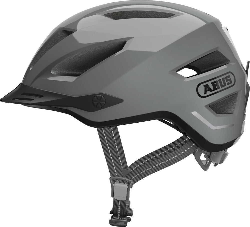 Abus hjelm Pedelec 2.0 race grey - eCykler a/s 