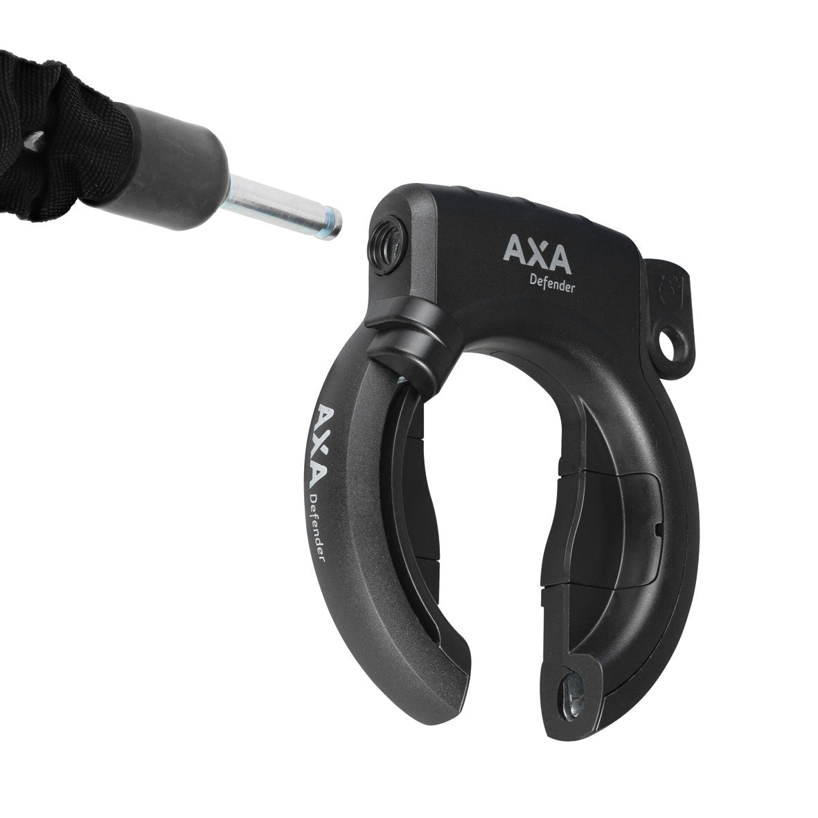 Axa Defender ringlås med Bosch låsecylinder DVN godkendt - eCykler a/s 