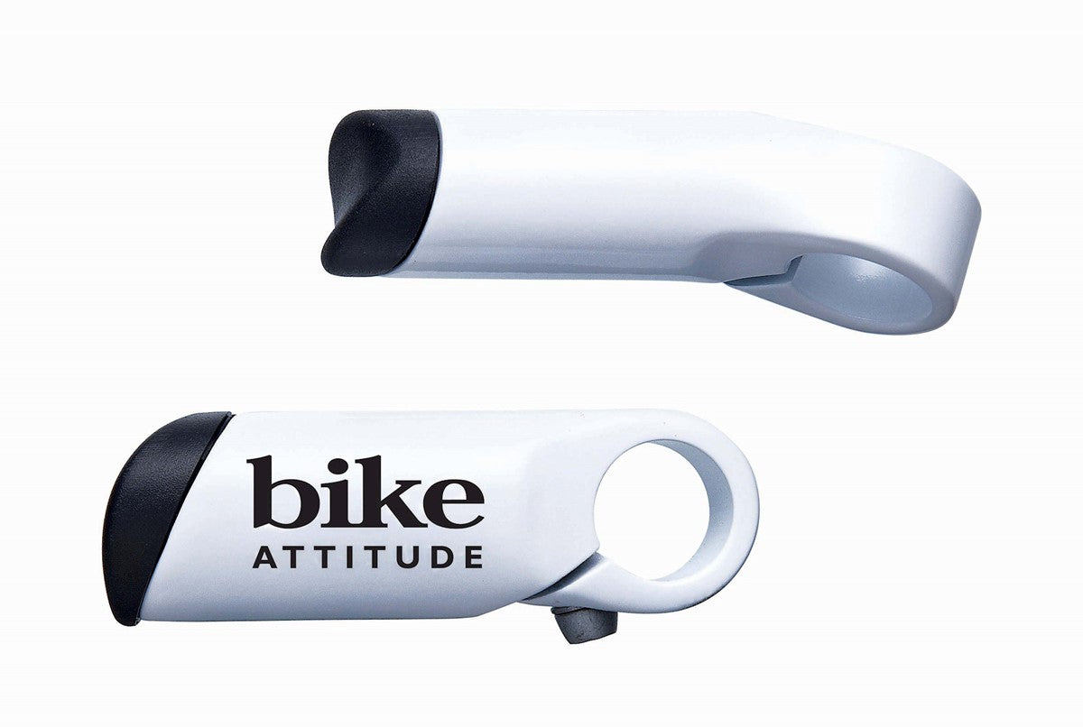 Barends Bike Attitude Hvid 80 mm 3D Dråbeformet - eCykler a/s 