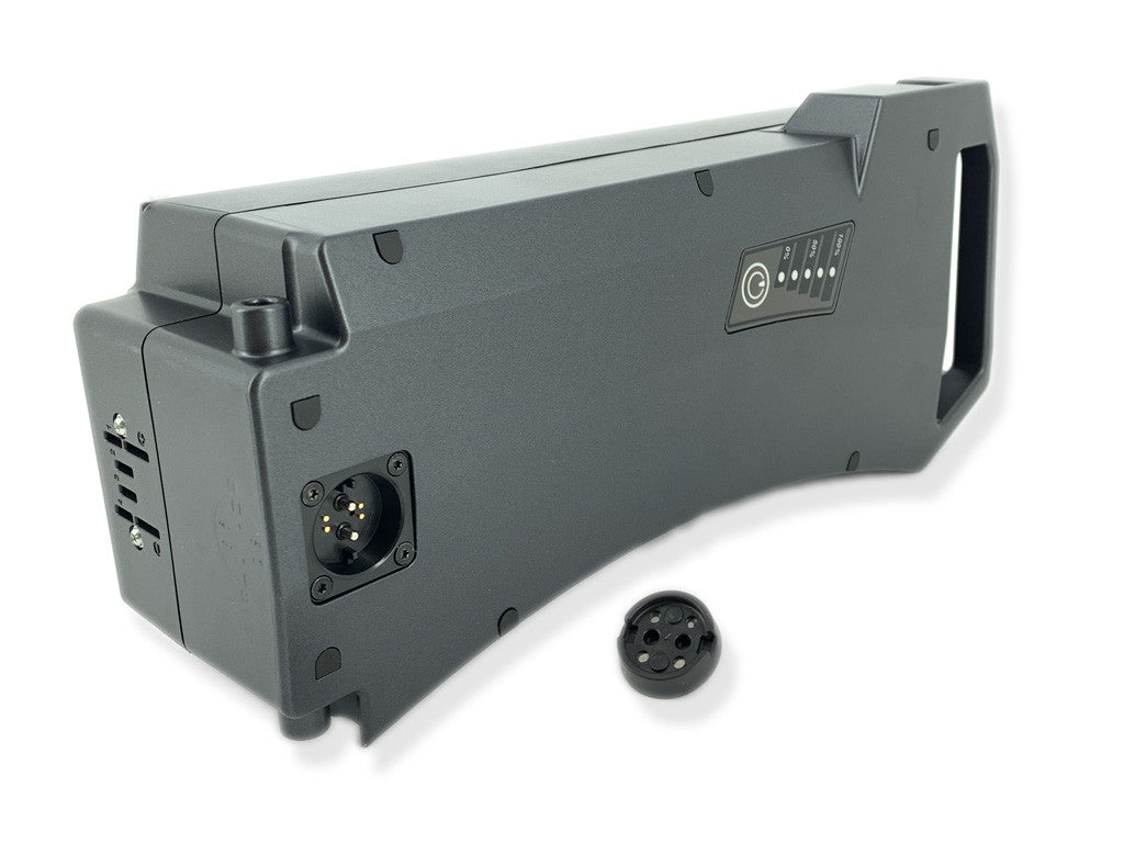 Batteri til elcykel med Shimano E6100 system (Bl. andre Kalkhoff, Gazelle m. fl.) 36V 13Ah/468Wh - eCykler a/s 