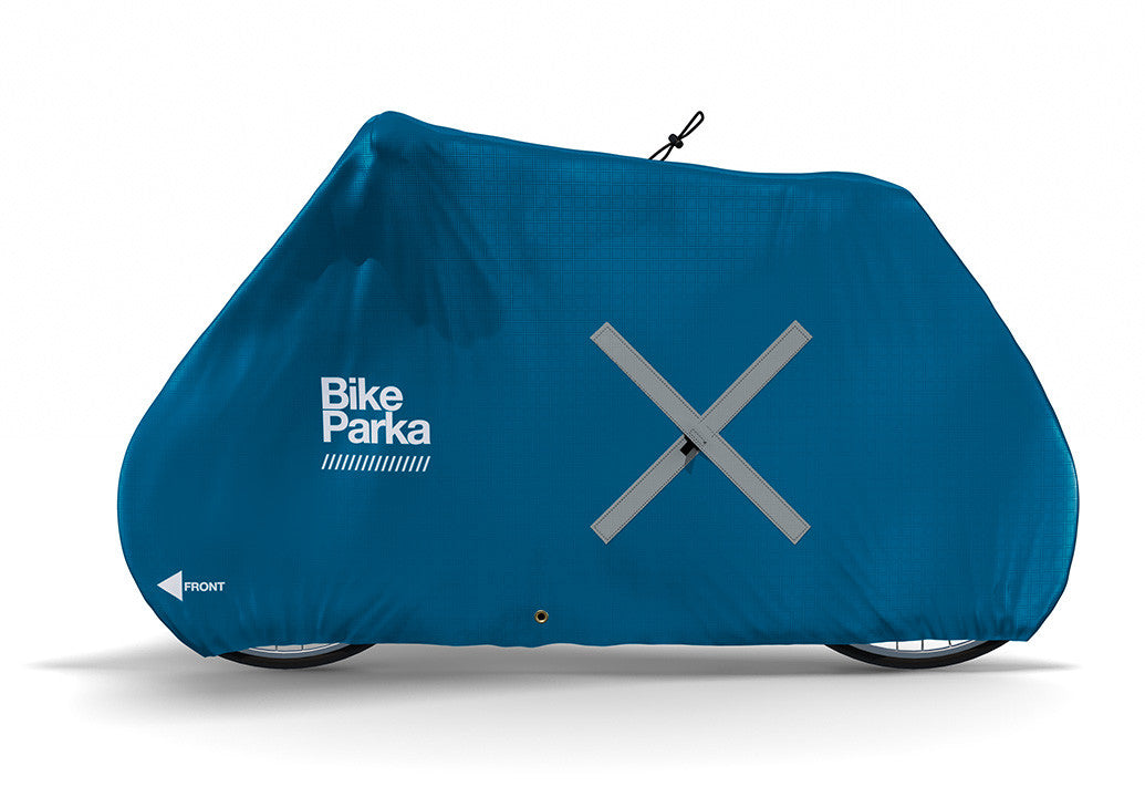 Bike Parka Cykelgarage Urban BLÅ 220x140x65 cm - eCykler a/s 