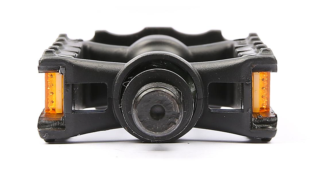 BikePartner Pedaler barn 1/2" sort nylon m.refleks - eCykler a/s 