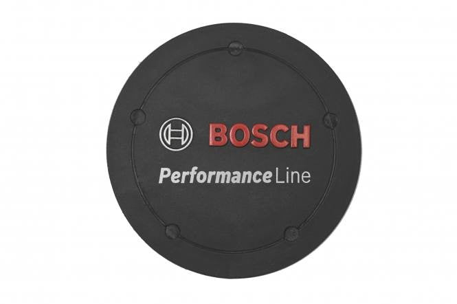 Bosch Performance Line Logo Cover til motor sort - eCykler a/s 