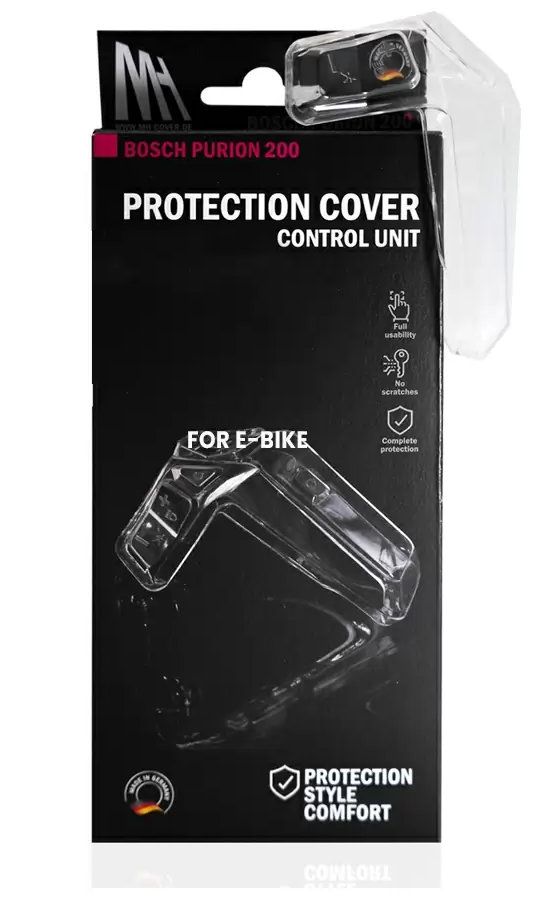Bosch Purion 200 protection cover for ebike display og controlunit - eCykler a/s 