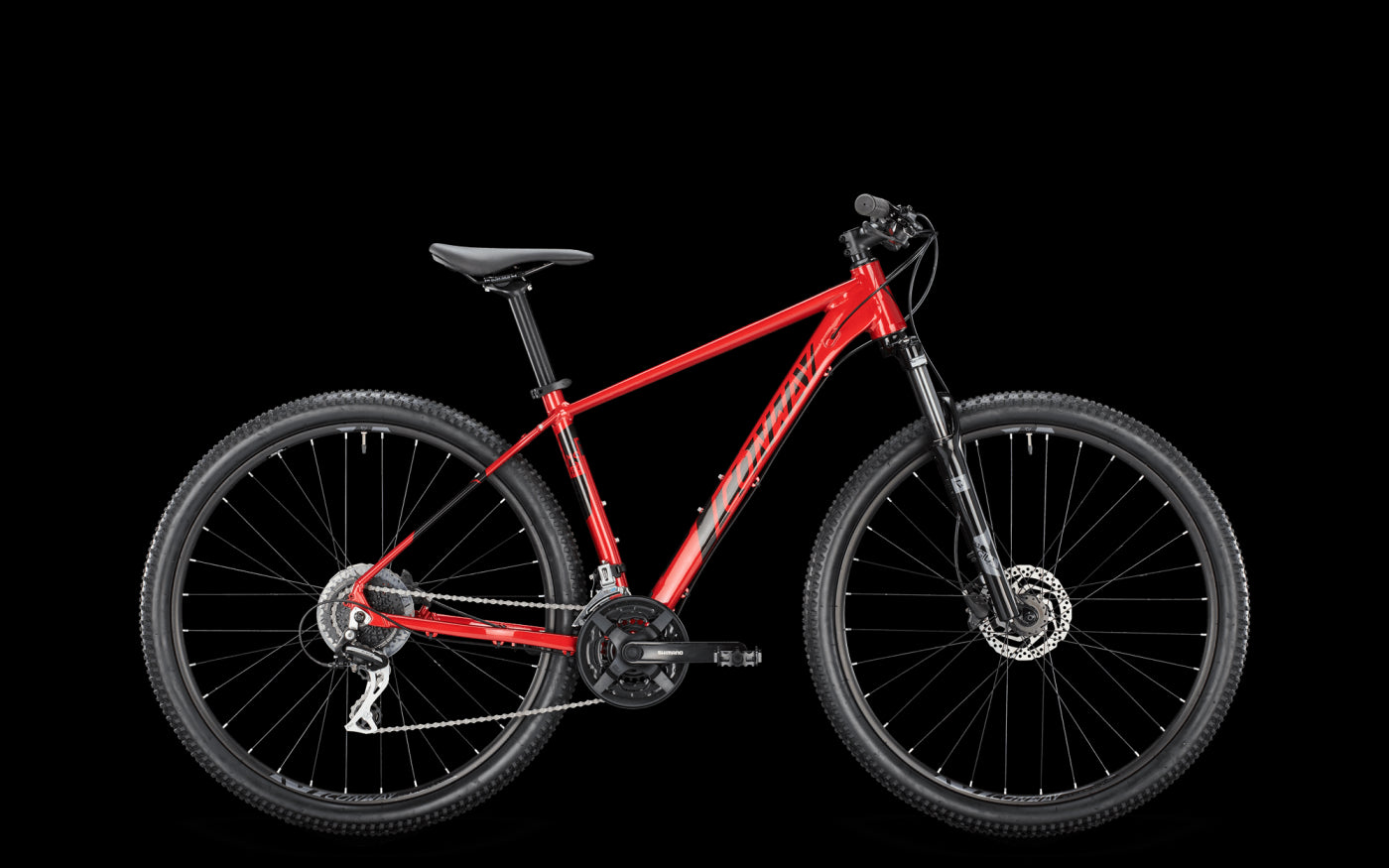 CONWAY MTB Hardtail MS 4.9 29" red metallic / black metallic - eCykler a/s 