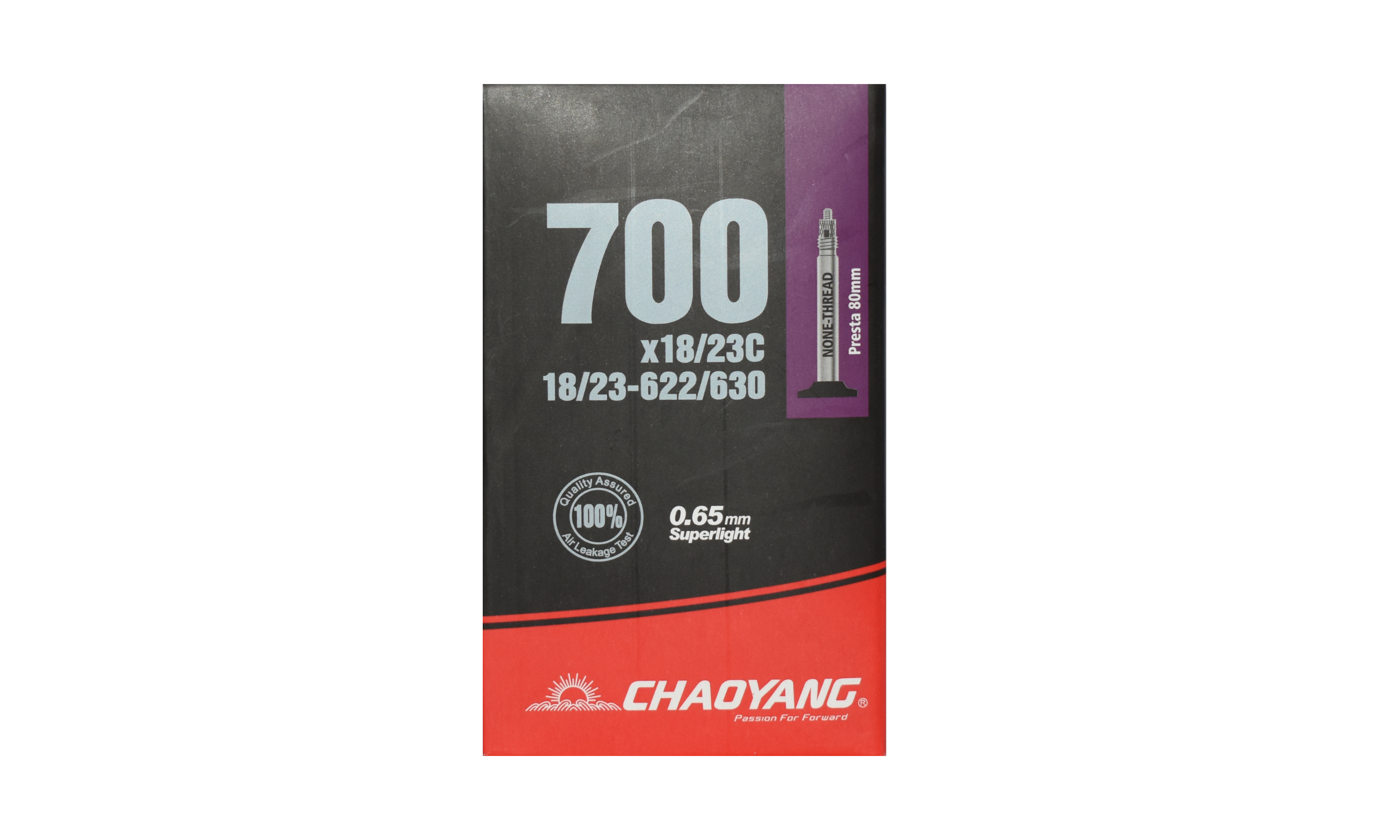 Chaoyang Slange 700x18/23C FV 80mm Light - eCykler a/s 