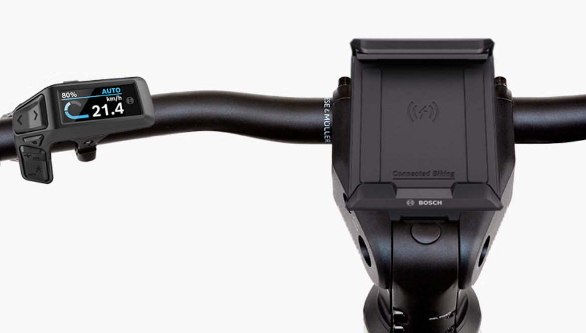 Cockpit with SmartphoneGrip - eCykler a/s 