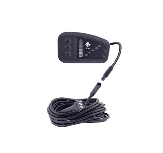 Display LED til SCO elcykler - eCykler a/s 