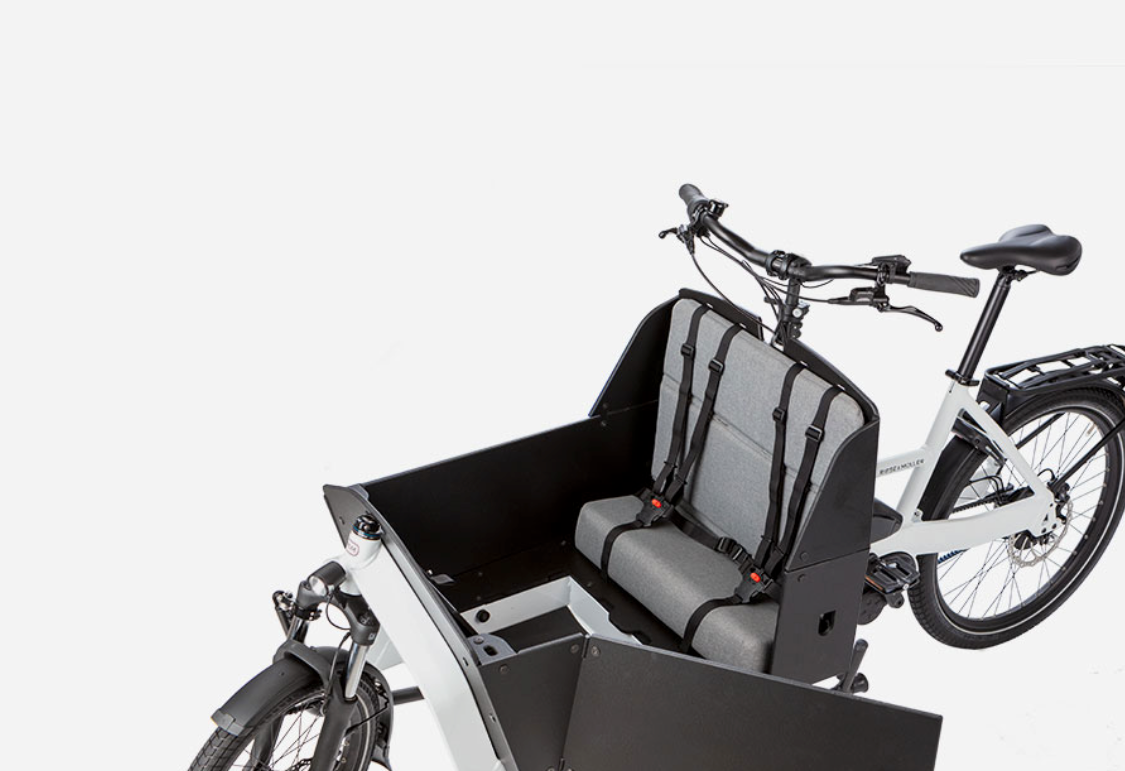 Double child seat (Transporter2) - eCykler a/s 