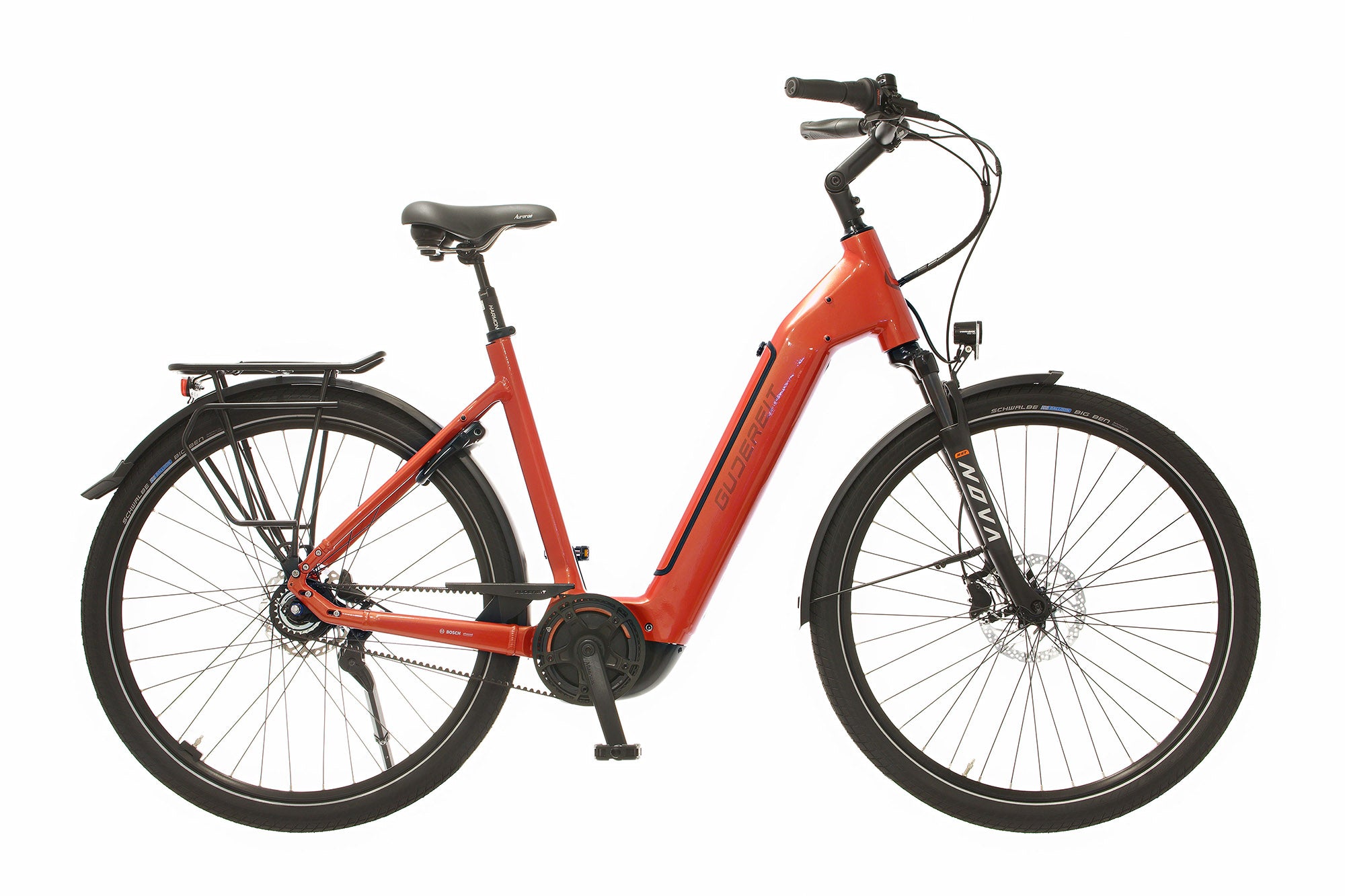 Gudereit EC-4.8 evo Mono elcykel Gates remtræk 625Wh MY26