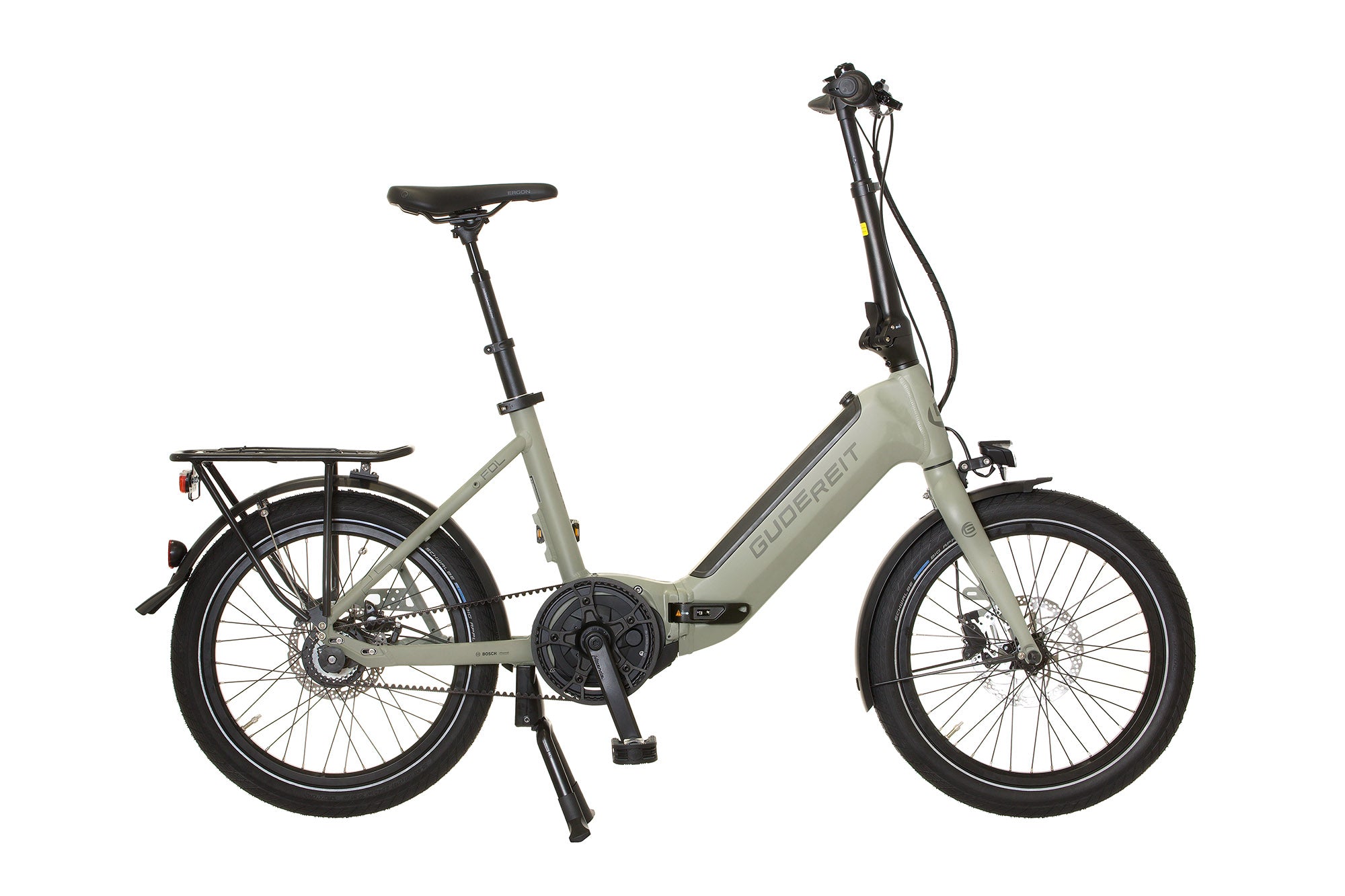 Gudereit EC-42 evo Gates remtræk el foldecykel 500Wh MY25