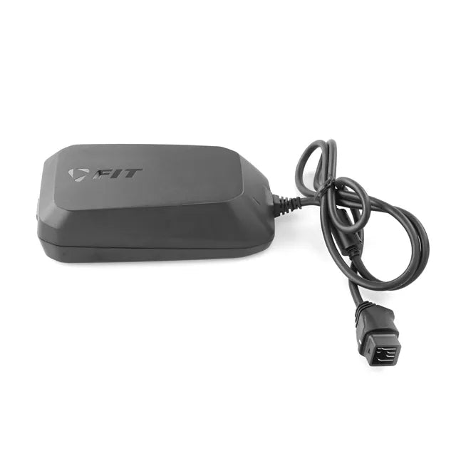 FIT fast charger 48V 4.8A (passer bl.andet til R&M cykler med Pinion motorer) - eCykler a/s 