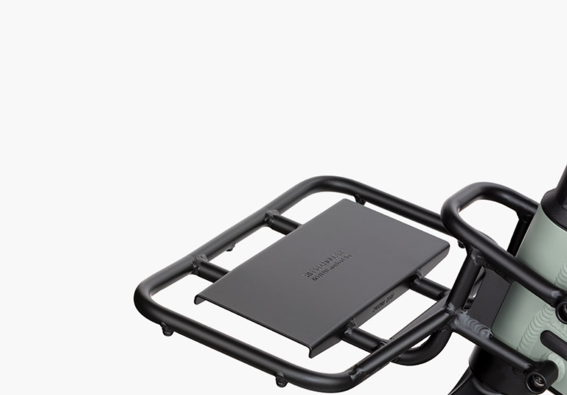 Front carrier - eCykler a/s 