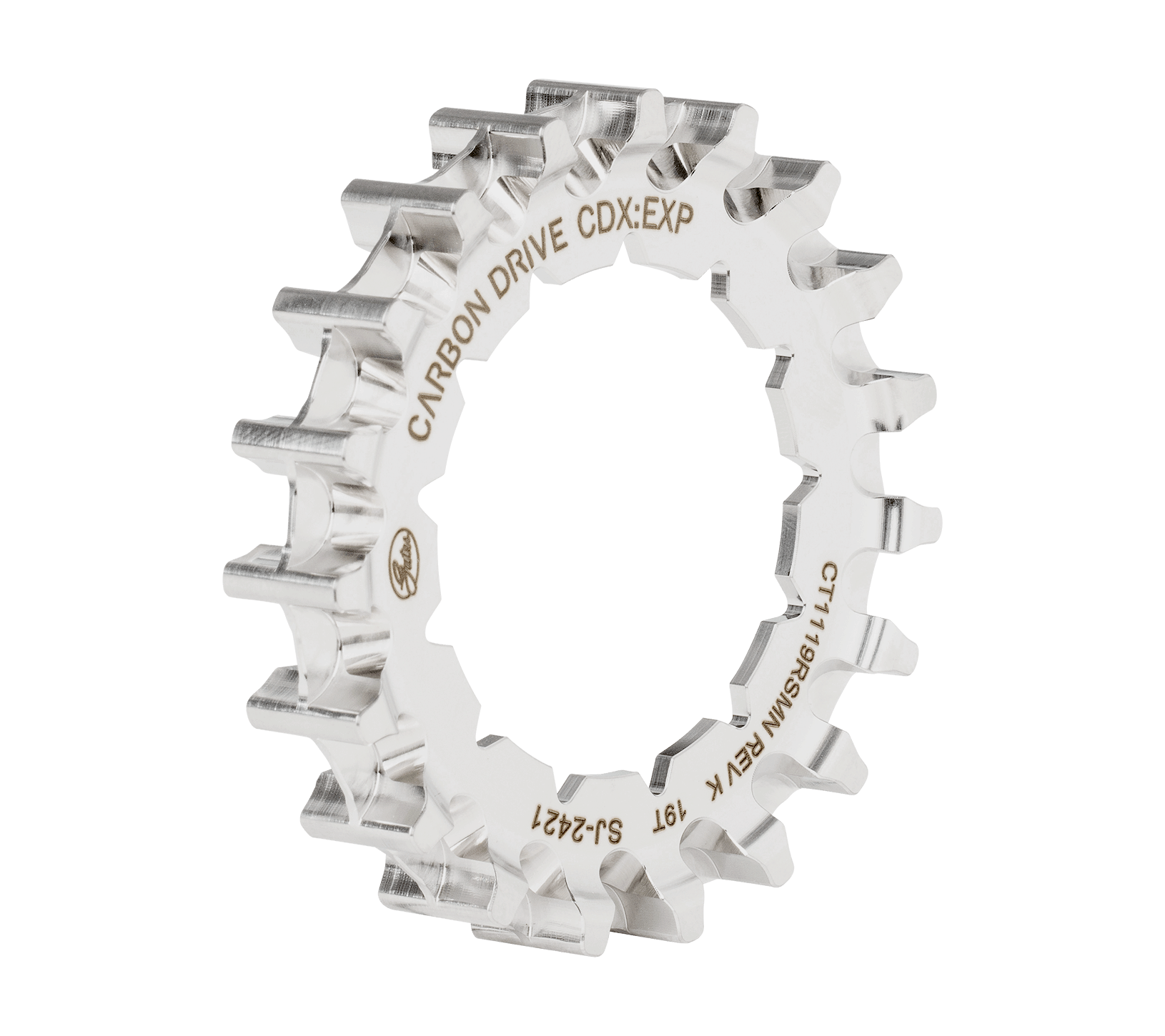 Gates CDX Gearhjul Rohloff 51.7/54.7 mm beltline - eCykler a/s 