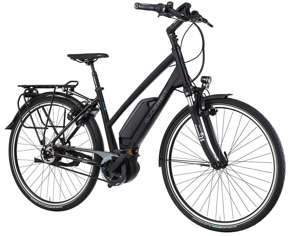 Gudereit EC-5.5 evo TR disc Gates remtræk elcykel - eCykler a/s 