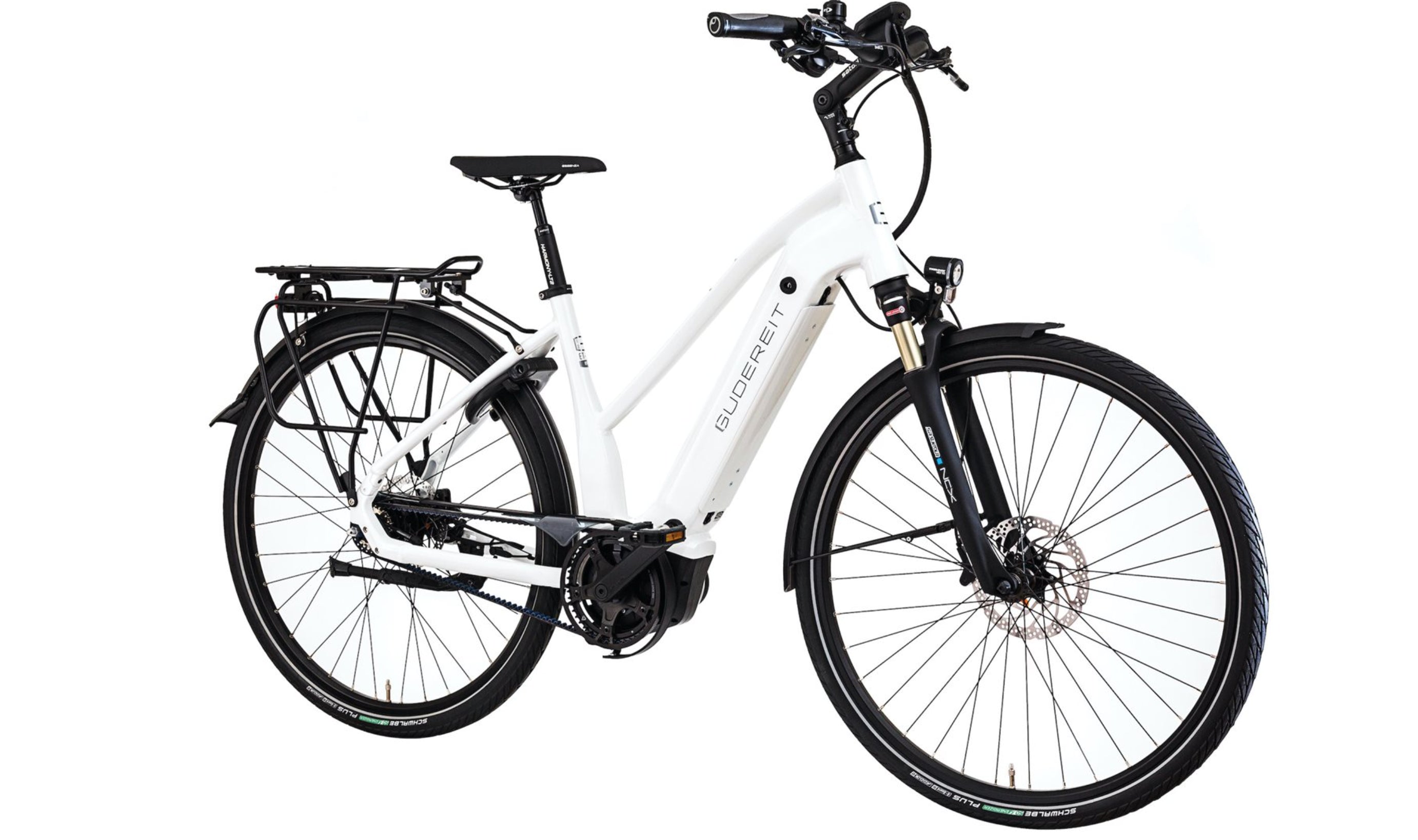 Gudereit ET-10 Evo 500Wh TR elcykel Gates remtræk - eCykler a/s 