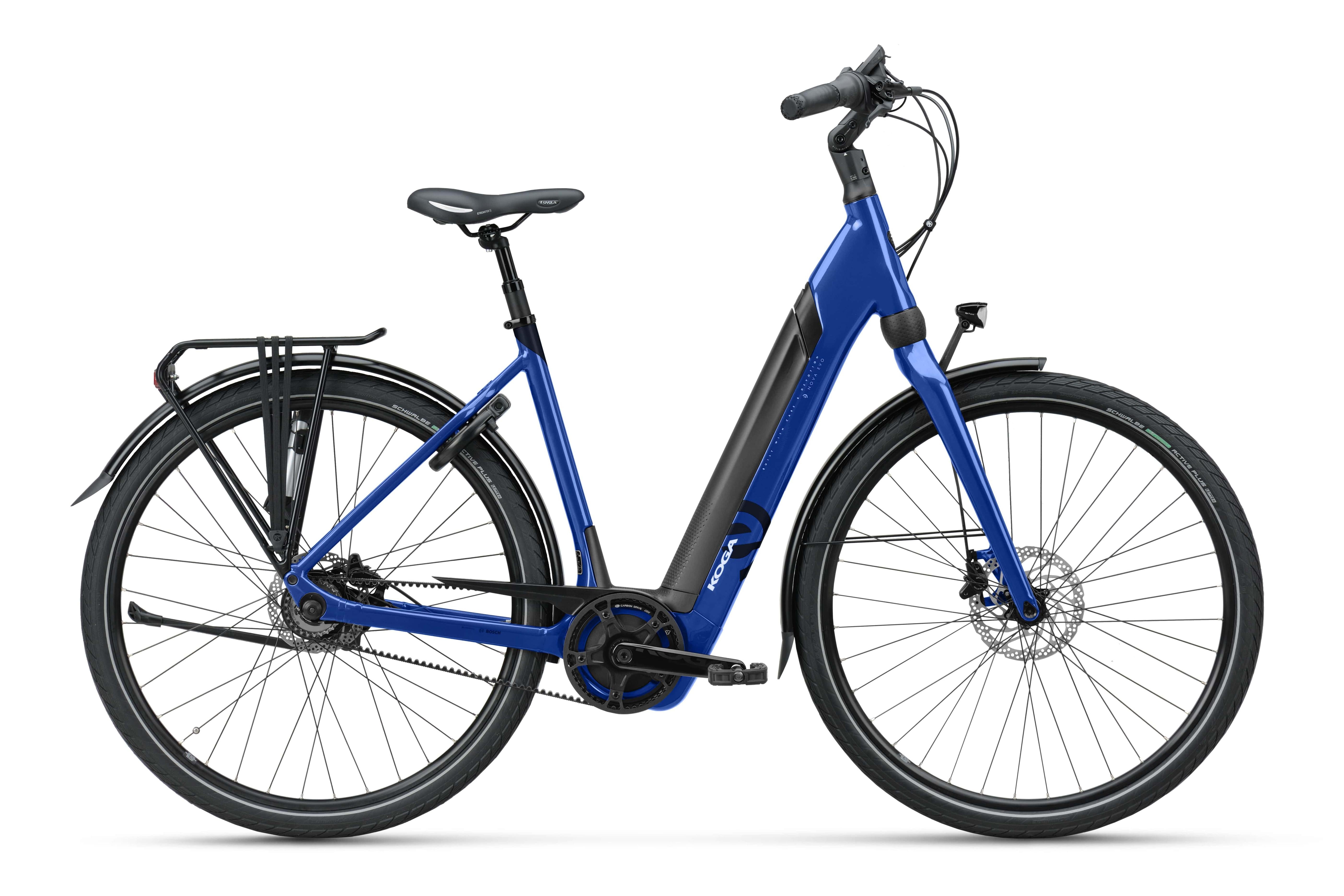 KOGA E-Nova Evo Pro Flex Blå Gates remtræk - eCykler a/s 