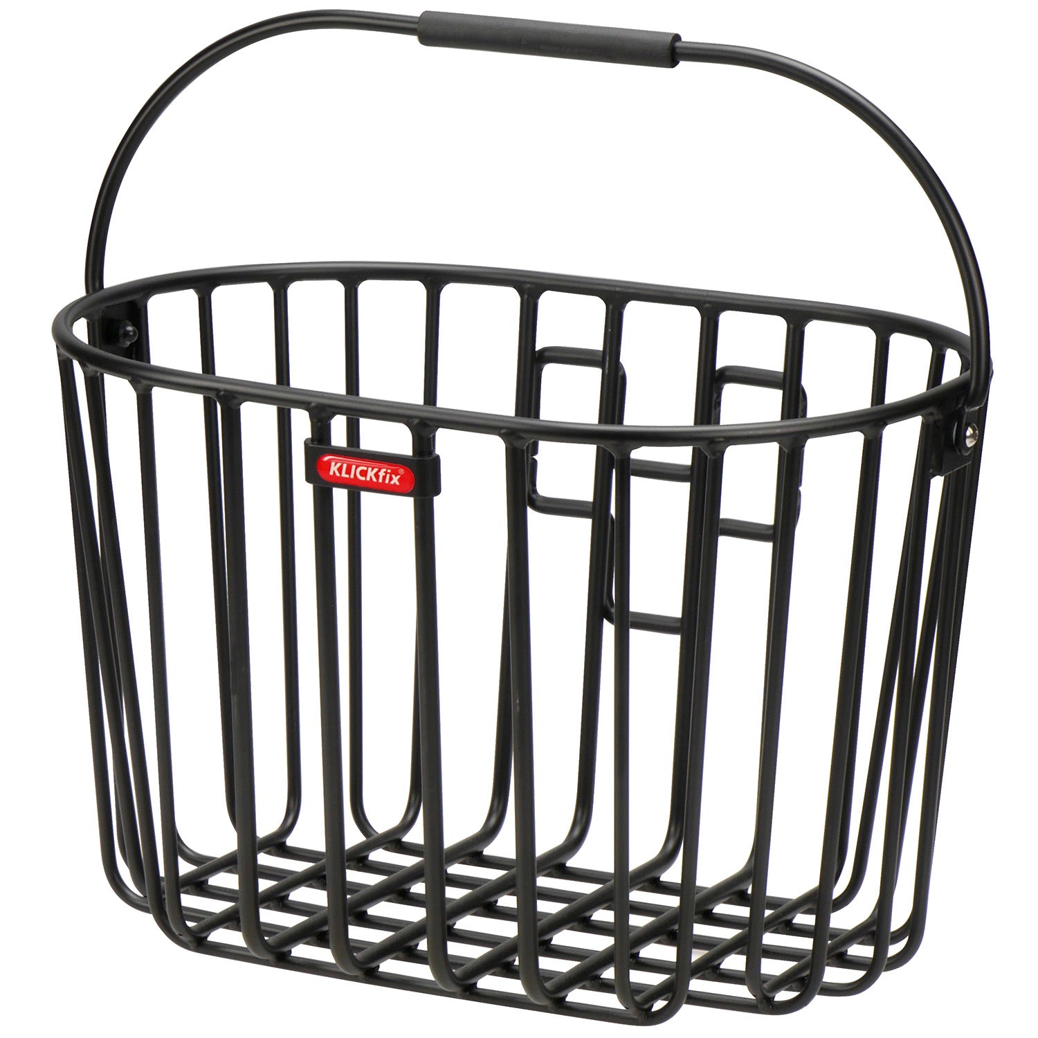 Klickfix Alumino Kurv sort - eCykler a/s 