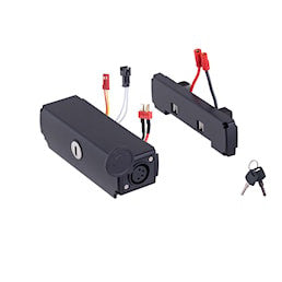 Promovec Bagende til Carrier 3 batteri komplet (4-benet lader) - eCykler a/s 