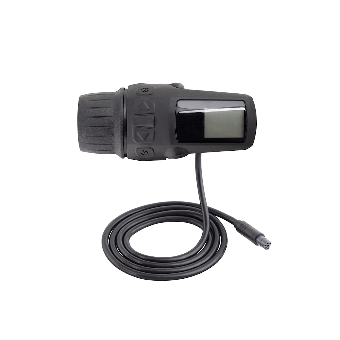 Promovec Display, LCD gashåndtag, 250W, 36V, 28", 800mm - eCykler a/s 