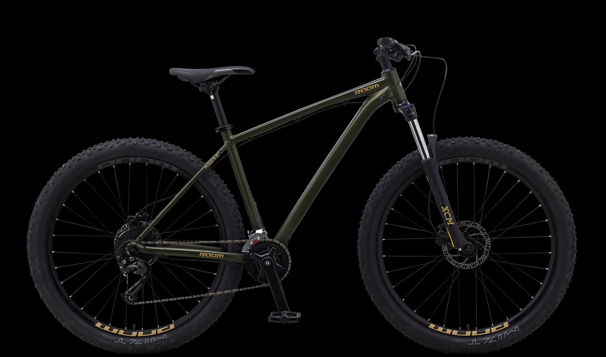 Raam Prime 5.0 2 x 9 G Olive Green 46cm 27,5" - eCykler a/s 