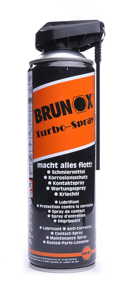 Brunox Turbo-spray 500ML - eCykler a/s 