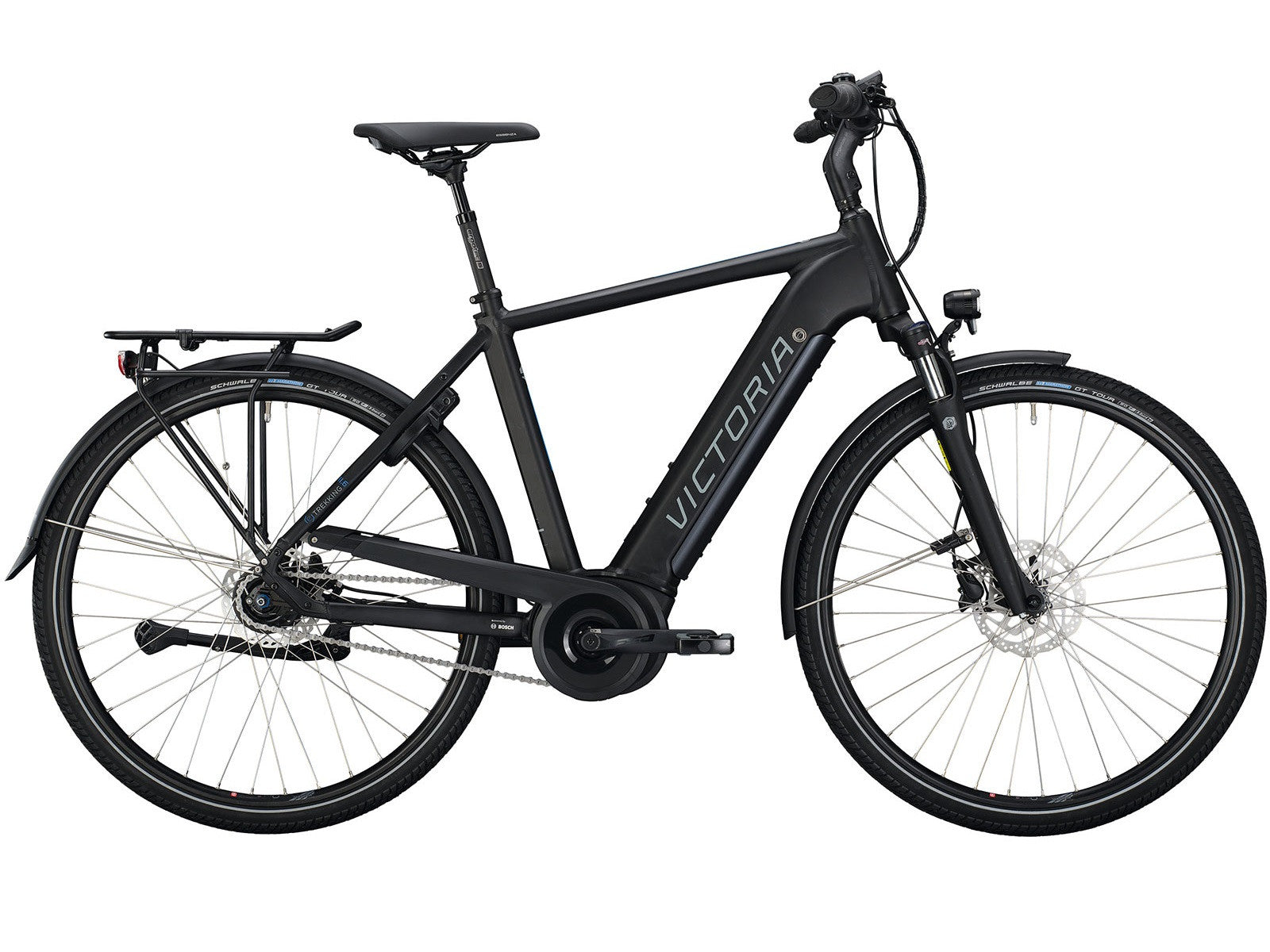 Victoria e-Trekking 11.6 HR Sort 500Wh 55cm/L - eCykler a/s 
