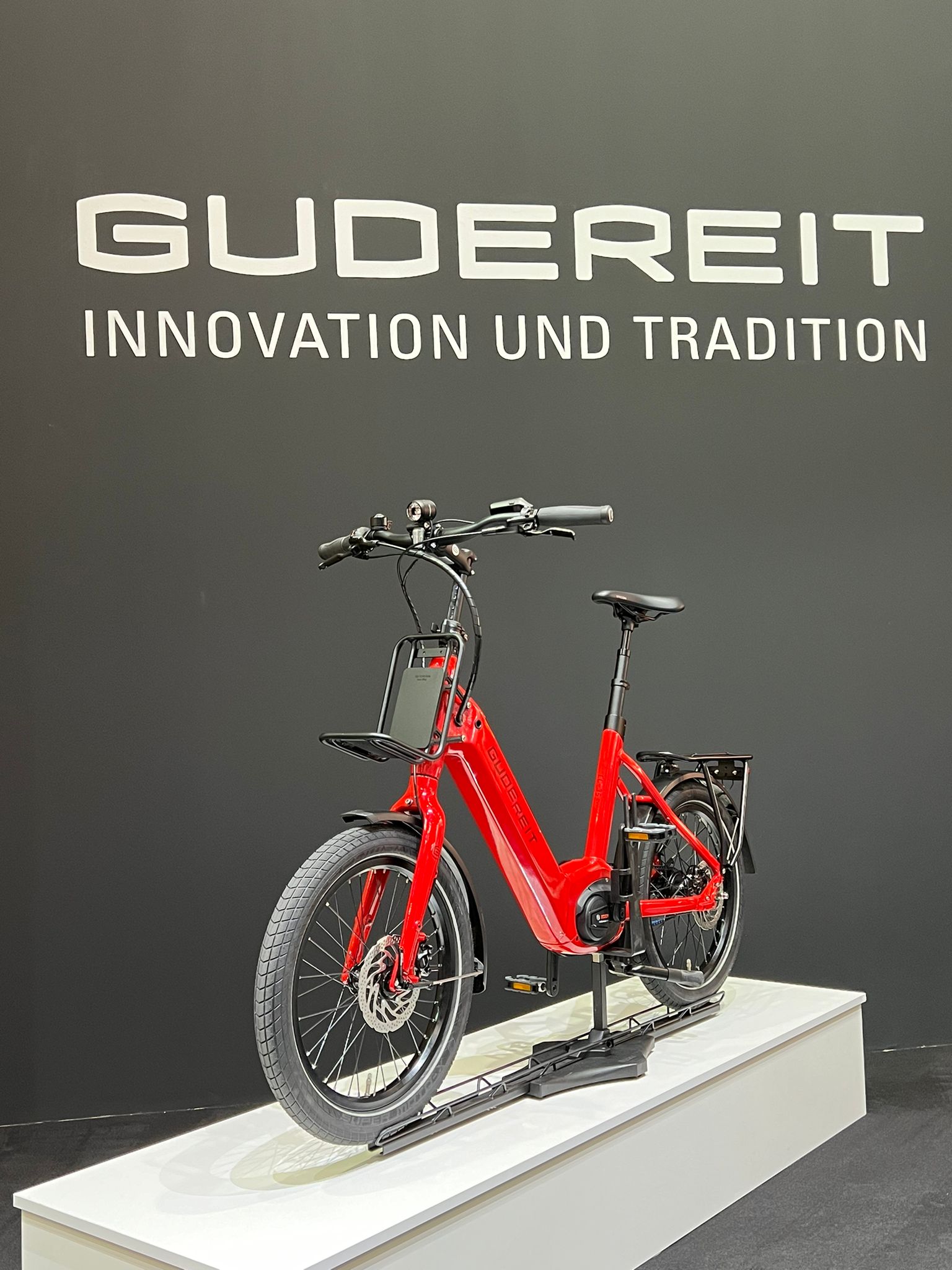 Gudereit EC-35 evo Gates remtræk el kompakt cykel 625Wh