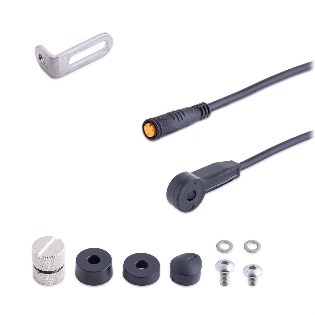 Wheel speed sensor set f. center motor - eCykler a/s 