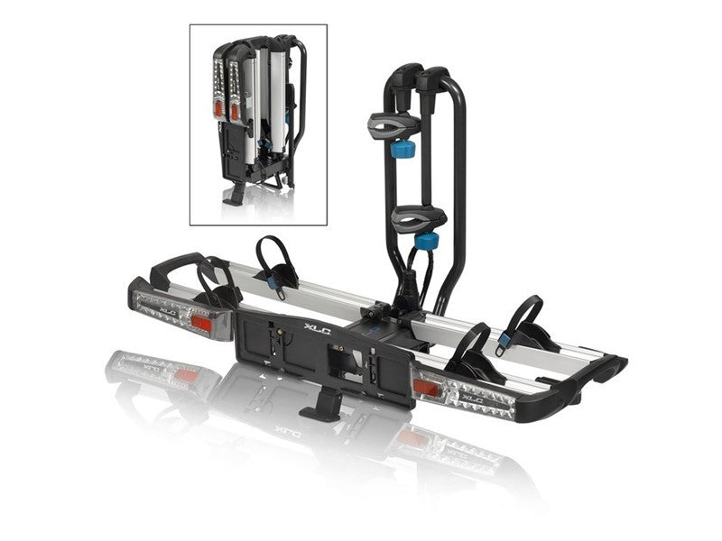 XLC Azura Xtra cykelholder foldbar til to elcykler (vipbar) - eCykler a/s 