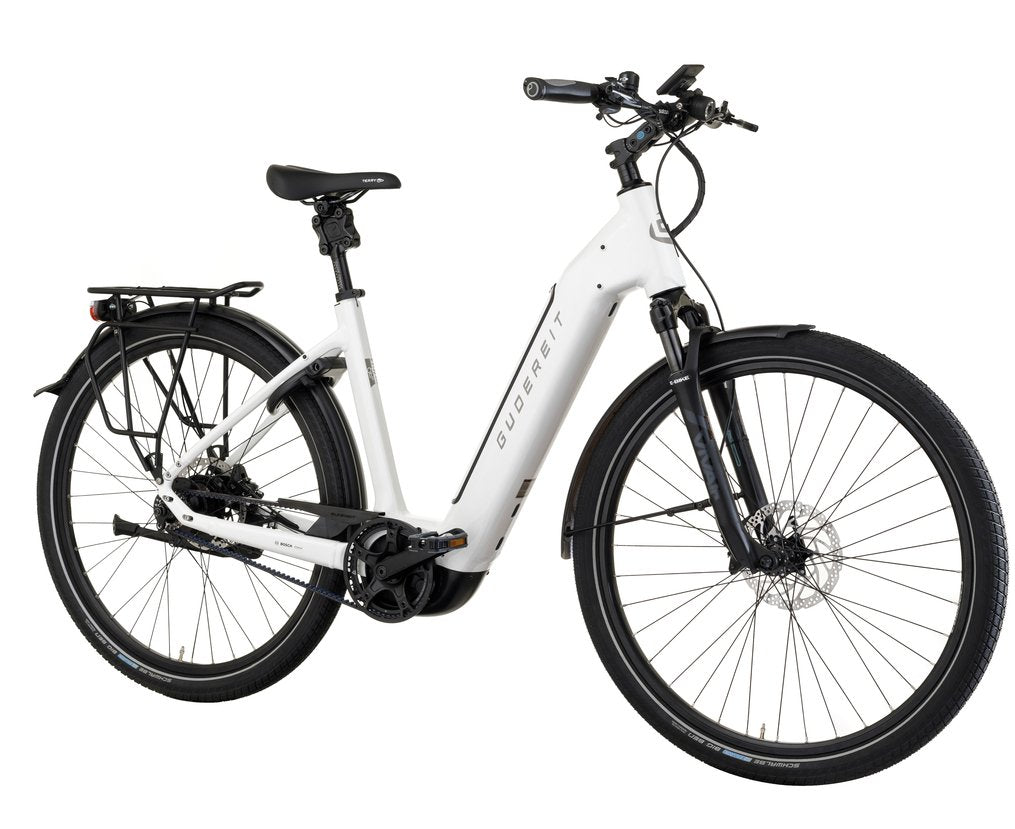 Gudereit ET-11 evo Rohloff Mono Gates remtræk elcykel 625Wh 50cm/M Matsort - eCykler a/s 